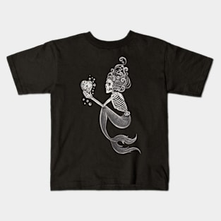 Mermaid skull. Kids T-Shirt